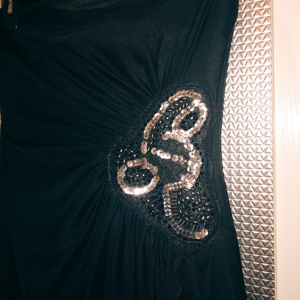 TEEZE ME super cute BLACK strapless dress SIZE 5 - Picture 4 of 7